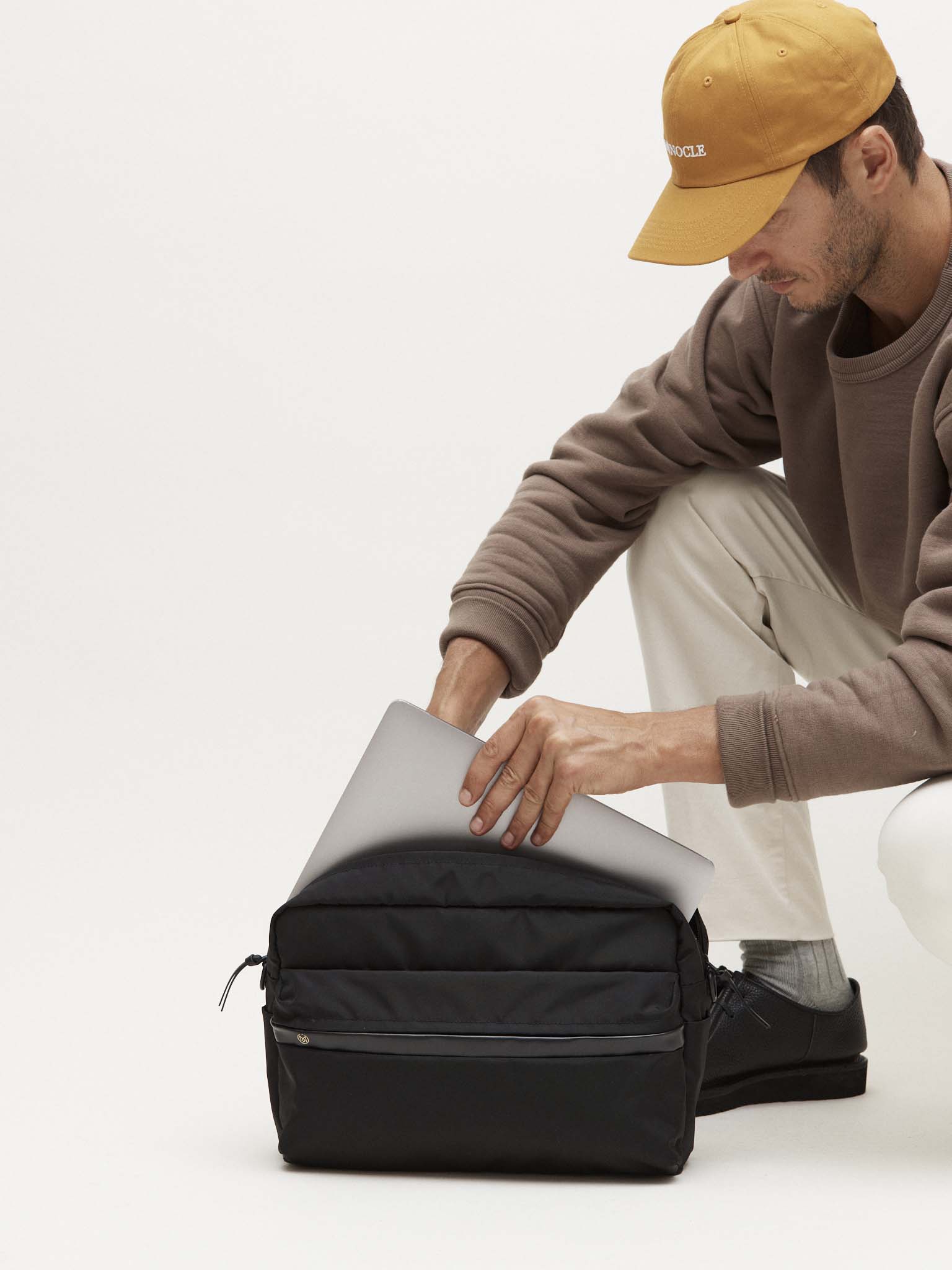Shoulder bag - black - Shop - Monocle